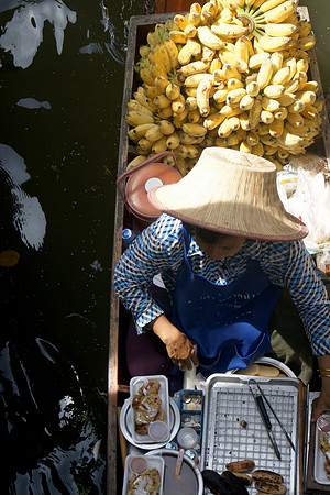 "floating market", bangkok, thailand, "monica szczupider"