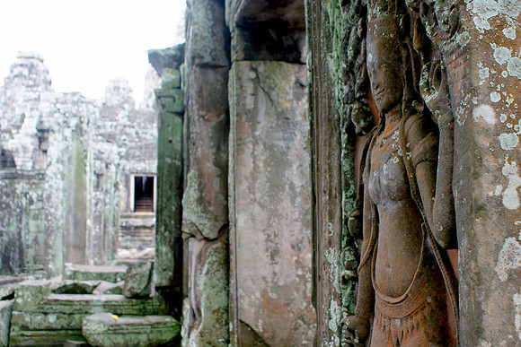 apsara, architecture, Cambodia, "Angkor Wat", temple, relief, "monica szczupider"
